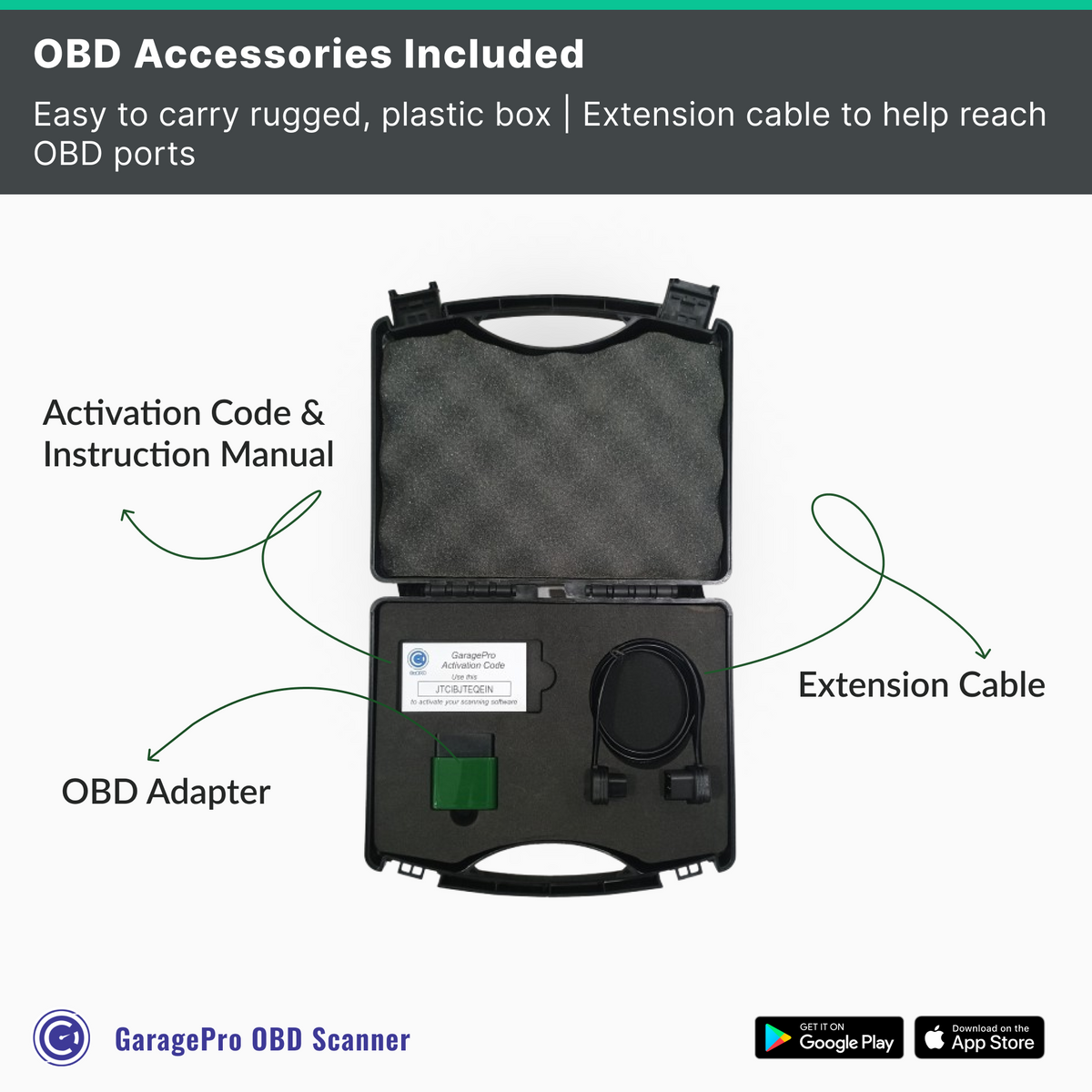 GaragePro OBD Scan Tool- Advanced Plus Plan
