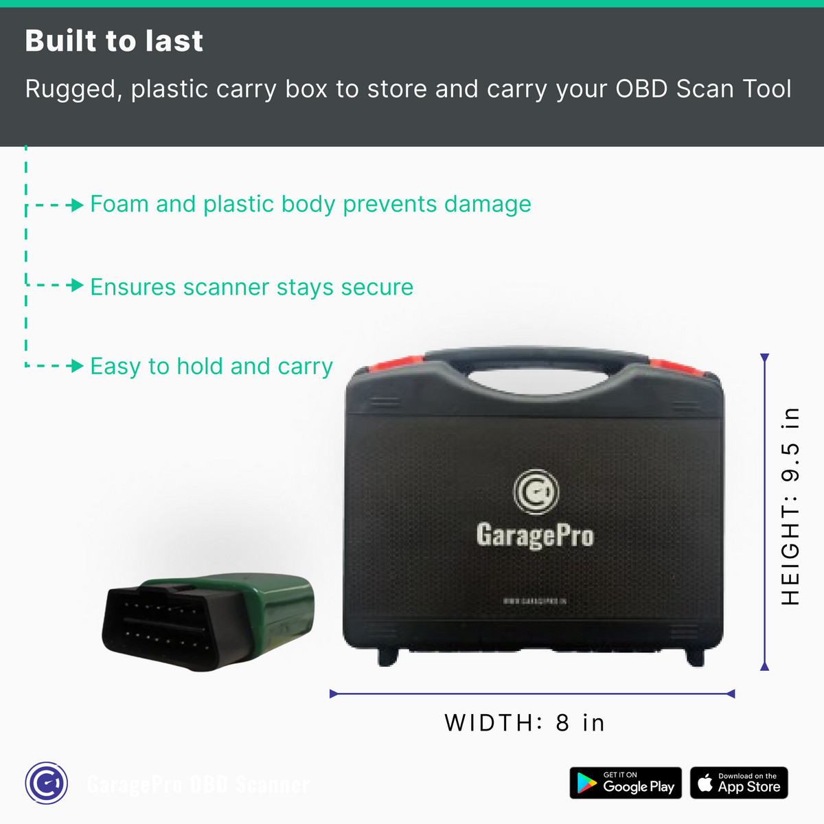 GaragePro OBD Scan Tool- Advanced Plus Plan