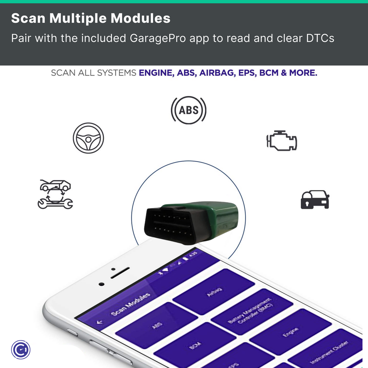 GaragePro OBD Scan Tool- Advanced Plus Plan