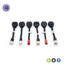 Load image into Gallery viewer, Six connector cables for GaragePro Bike OBD Scanner, compatible with various motorcycle models