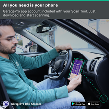 Load image into Gallery viewer, GaragePro OBD Scan Tool- Advanced Plus Plan
