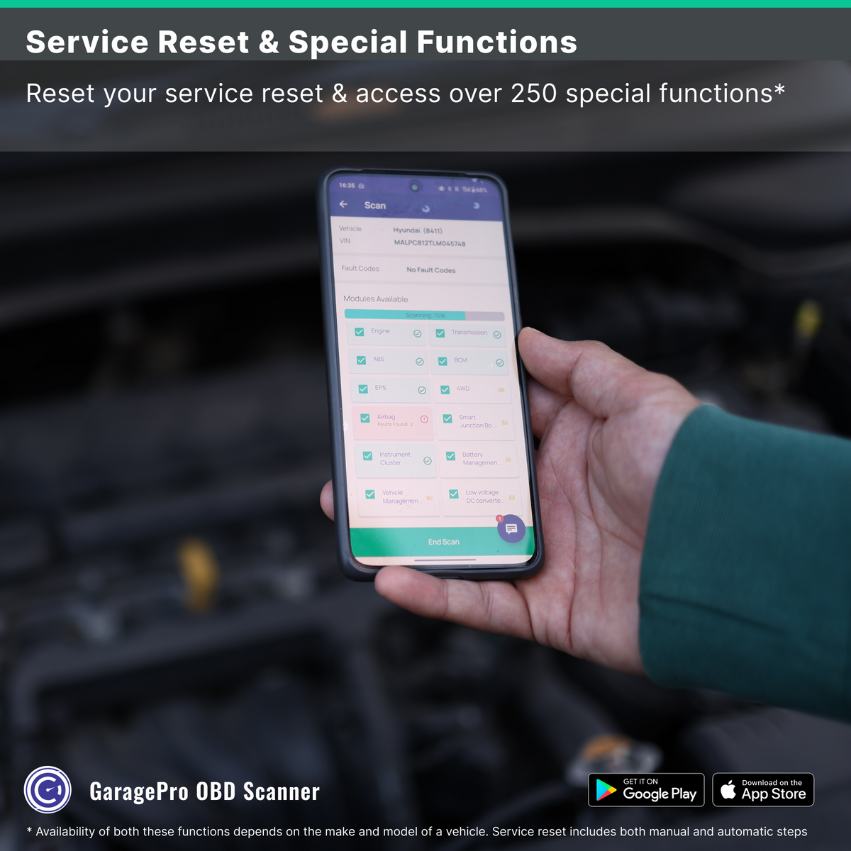 GaragePro OBD Scan Tool- Advanced Plus Plan